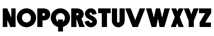 InternSans Black Font UPPERCASE