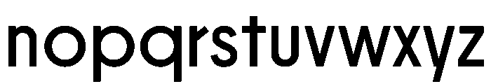 InternSans Regular Font LOWERCASE