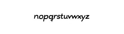 In A Jar Italic Font LOWERCASE