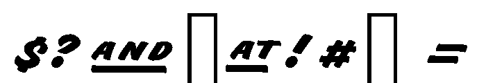 Indie Capitals Black Font OTHER CHARS