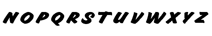 Indie Capitals Black Font UPPERCASE