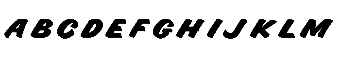 Indie Capitals Black FONT