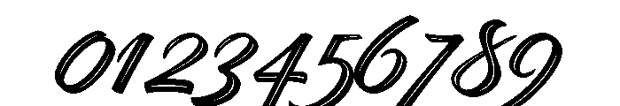 Indie Inline Font OTHER CHARS