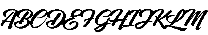 Indie Regular Font UPPERCASE