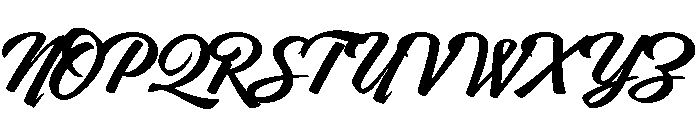 Indie Regular Font UPPERCASE