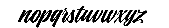 Indie Regular Font LOWERCASE