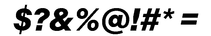Indivisible Bold Italic Font OTHER CHARS