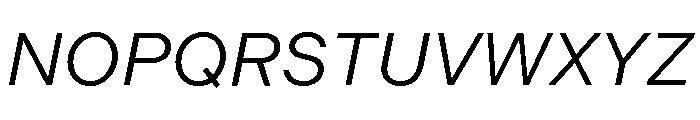 Indivisible Italic Font UPPERCASE