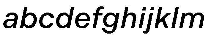 Indivisible Medium Italic FONT