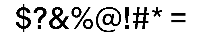Indivisible Medium Font OTHER CHARS