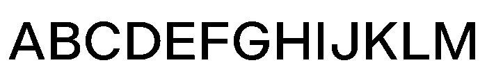 Indivisible Medium Font UPPERCASE