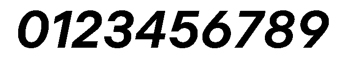 Indivisible Semi Bold Italic Font OTHER CHARS