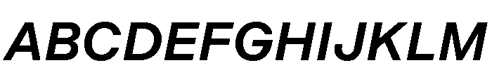 Indivisible Semi Bold Italic Font UPPERCASE