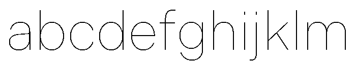 Indivisible Thin FONT