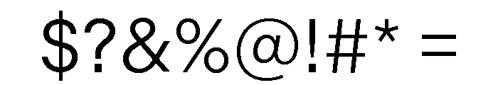 Indivisible Font OTHER CHARS