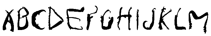Infestia Regular Font UPPERCASE