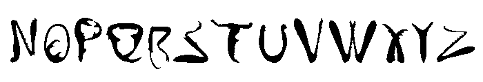 Infestia Regular Font UPPERCASE