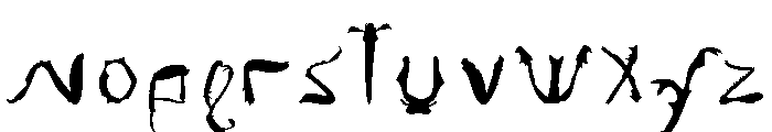 Infestia Regular Font LOWERCASE