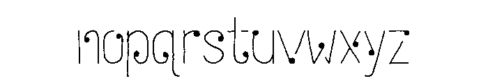 Inked Balterm Regular Font LOWERCASE