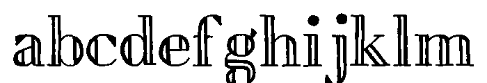 Inked Classic Regular FONT