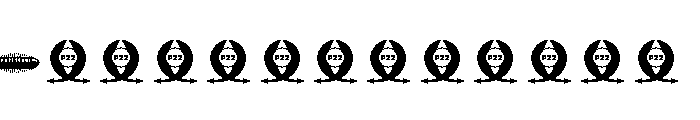 Insectile Regular Font LOWERCASE