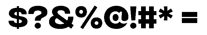 Integral Medium Font OTHER CHARS
