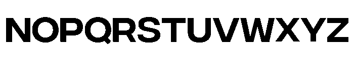 Integral Regular Font UPPERCASE