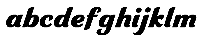 Intermingle Black FONT