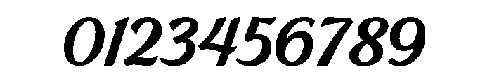 Intermingle Font OTHER CHARS