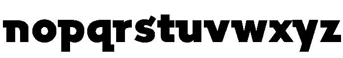 Inverness Extra Bold Font LOWERCASE