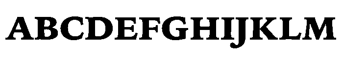 Iowan Old Style Heavy Font UPPERCASE