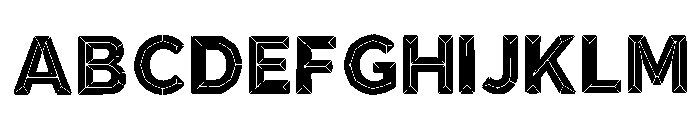 Ionee Regular Font UPPERCASE