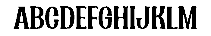 Ionicara Slab Font UPPERCASE