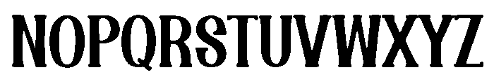 Ionicara Slab Font UPPERCASE