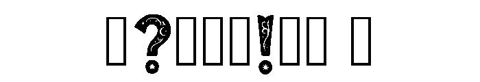 Iovan Regular Font OTHER CHARS
