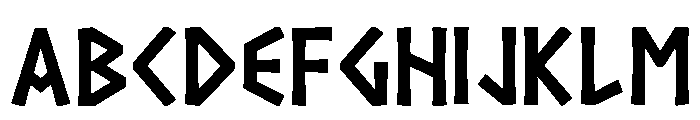 Iovon Regular Font UPPERCASE