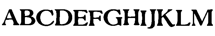 Iowa Font UPPERCASE