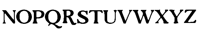 Iowa Font UPPERCASE