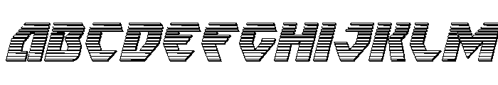 Ion Cannon Chrome Italic FONT