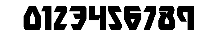Ion Cannon Condensed Font OTHER CHARS