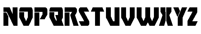 Ion Cannon Condensed Font LOWERCASE