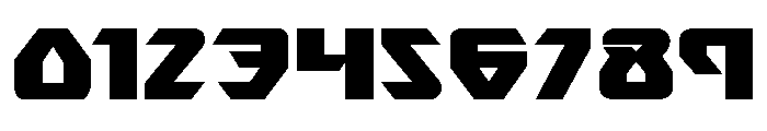 Ion Cannon Expanded Font OTHER CHARS