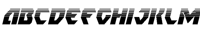 Ion Cannon Halftone Italic FONT