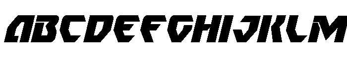 Ion Cannon Italic FONT