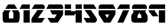 Ion Cannon Laser Font OTHER CHARS
