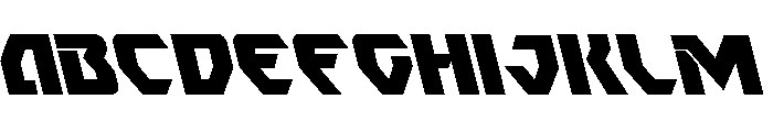 Ion Cannon Leftalic FONT