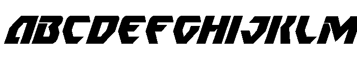 Ion Cannon Super-Italic FONT