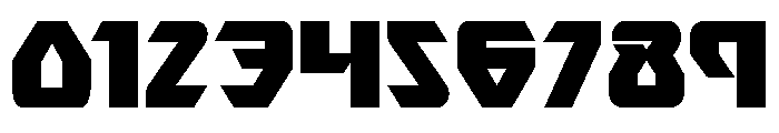 Ion Cannon Font OTHER CHARS