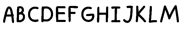 Iora Regular Regular Font UPPERCASE