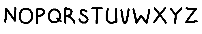 Iora Regular Regular Font UPPERCASE